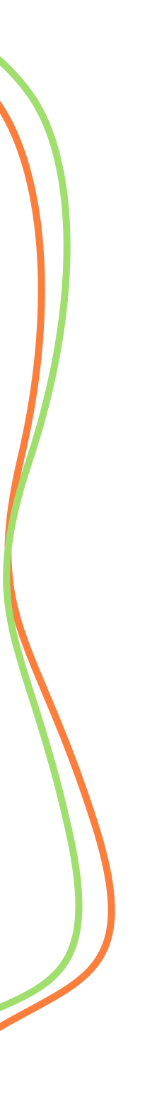 green and orange line