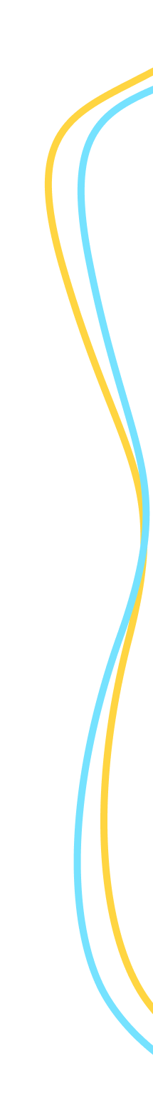 yellow and blu lines